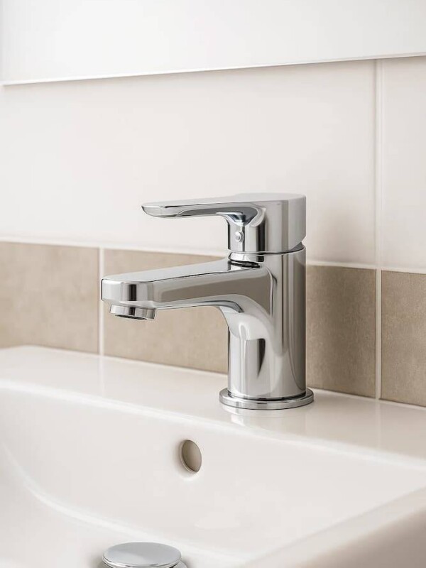 grifo cromado lavabo