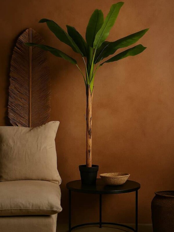 palmera decorativa artificial