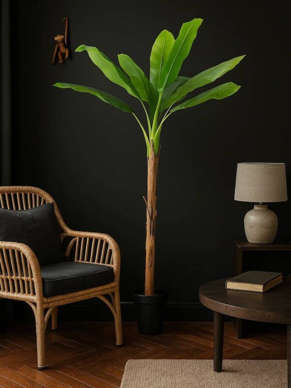 palmera decorativa artificial