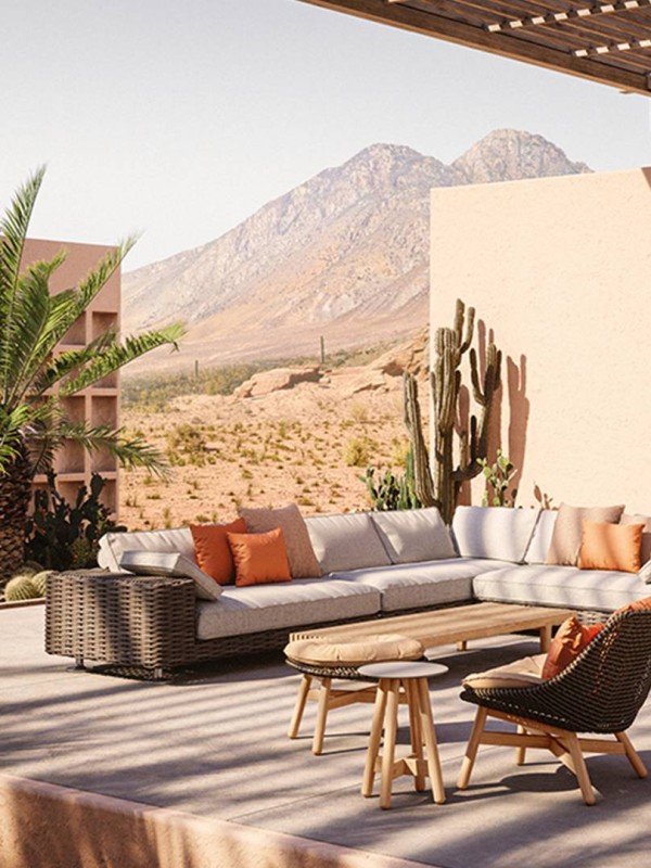 Mobiliario exterior a medida