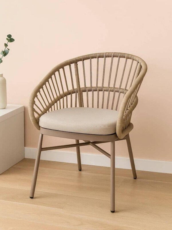 silla de cuerda para comedor