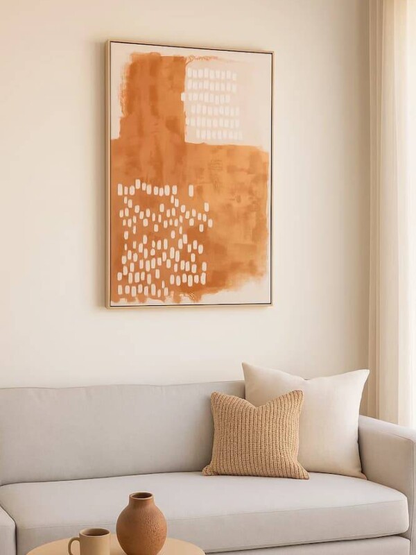 cuadro decorativo etnico