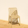 silla exterior beige