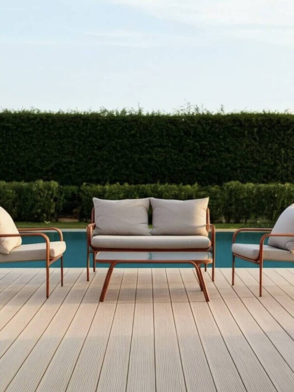 Conjunto de jardín exterior