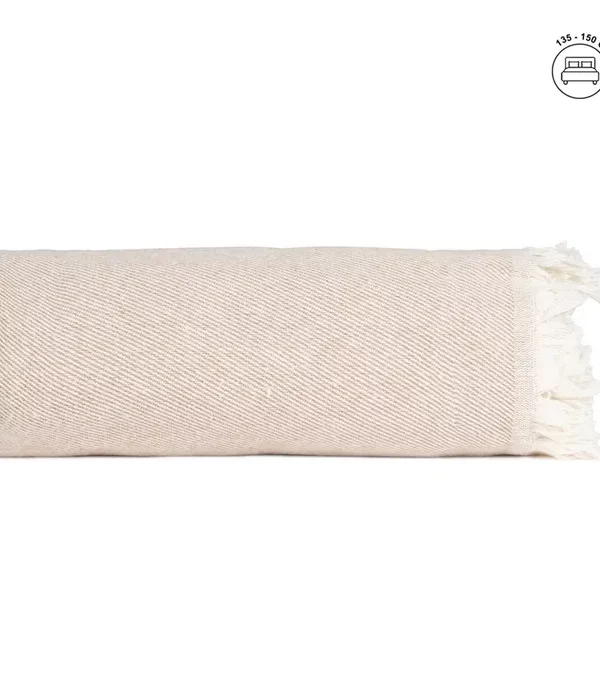 PLAID CAMEL ALGODÓN TEXTIL/HOGAR 250 X 260 CM