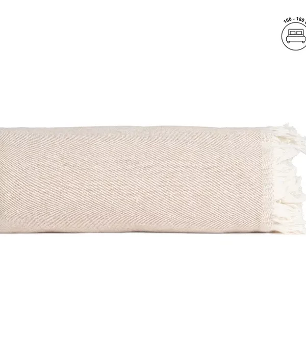 PLAID CAMEL ALGODÓN TEXTIL/HOGAR 280 X 260 CM