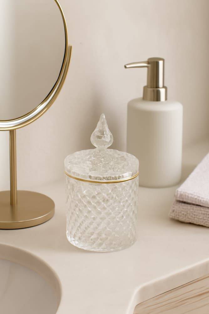 caja de vidrio para baño