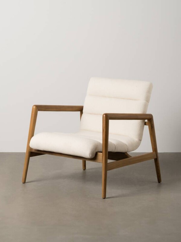 SILLÓN NATURAL TEJIDO-MADERA SALÓN 79 X 56 X 76 CM