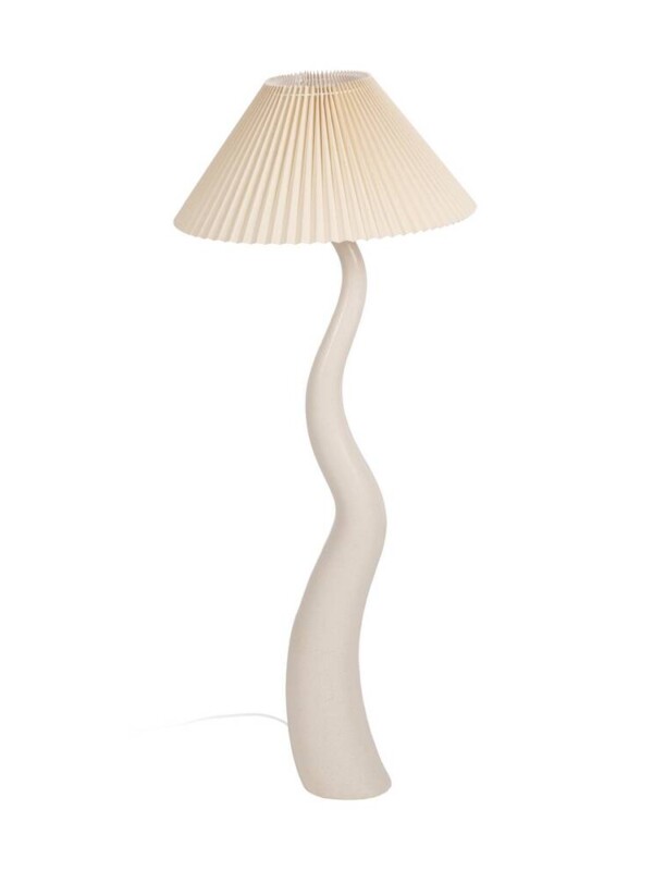 LÁMPARA SUELO CERÁMICA ILUMINACIÓN 52 X 52 X 115 CM