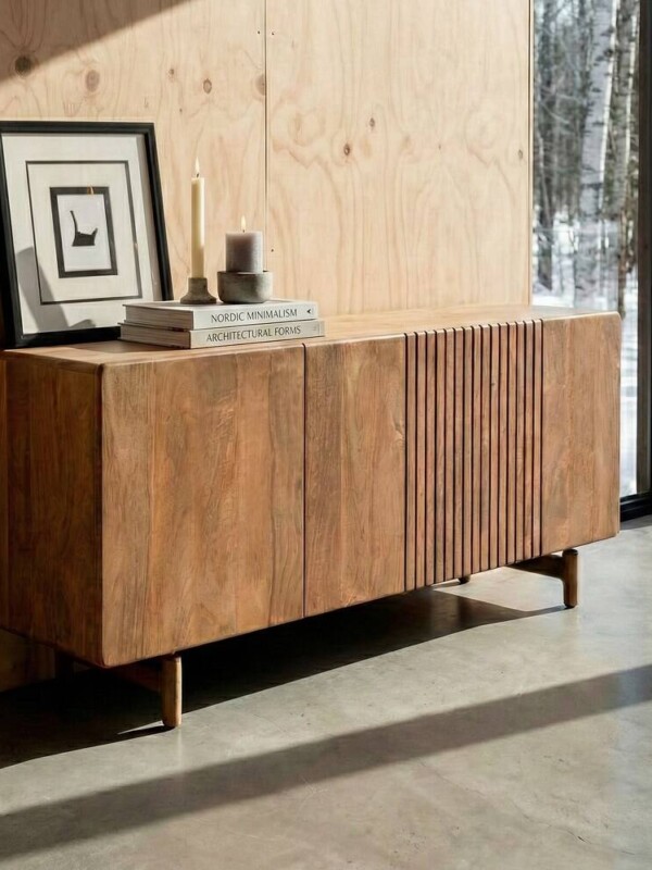 APARADOR MADERA DE MANGO SALÓN 160 X 45 X 73 CM